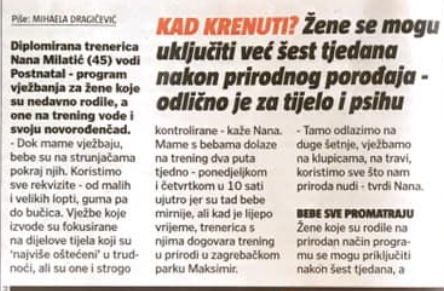 Medijski nastup 1